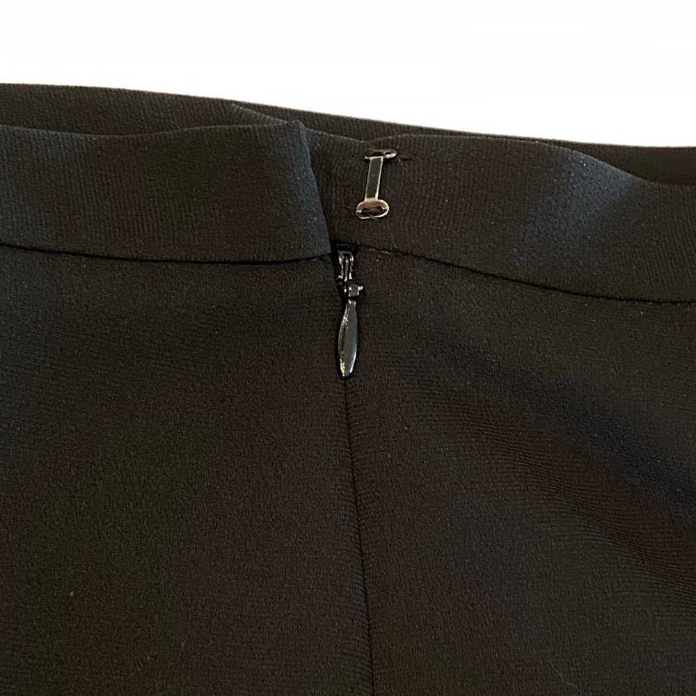 Le Suit Separate Dress Slacks Black Polyester Fully Lined Size 16 - Picture 6 of 12